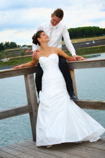 Brautpaar-Shooting am Dortmunder Phönixsee Brautpaar-Shooting am Dortmunder Phönixsee