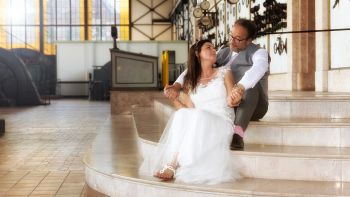 Aus einer Hochzeitsreportage auf Zeche Zollern, Dortmund Aus einer Hochzeitsreportage auf Zeche Zollern, Dortmund